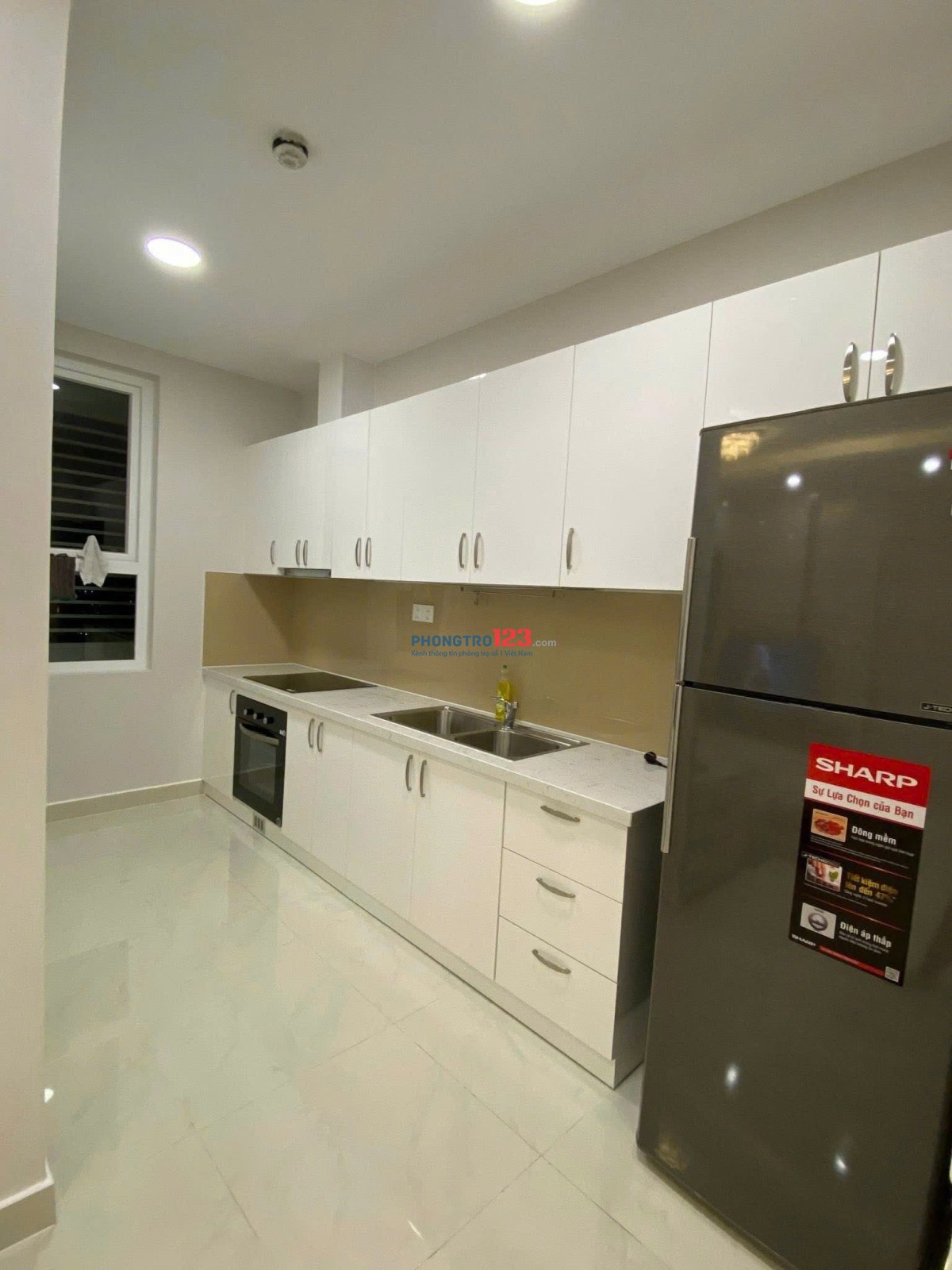 C/c Phúc Yên, Phan Huy Ích, 90m2, 2PN, 2WC, Nội thất mới, 10tr/th.