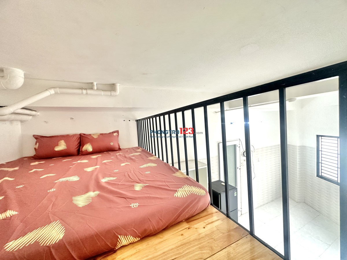 PHÒNG BAN CÔNG 30m2 FULL TIỆN NGHI MÁY GIẶT RIÊNG LÝ THƯỜNG KIỆT GẦN ĐH BÁCH KHOA