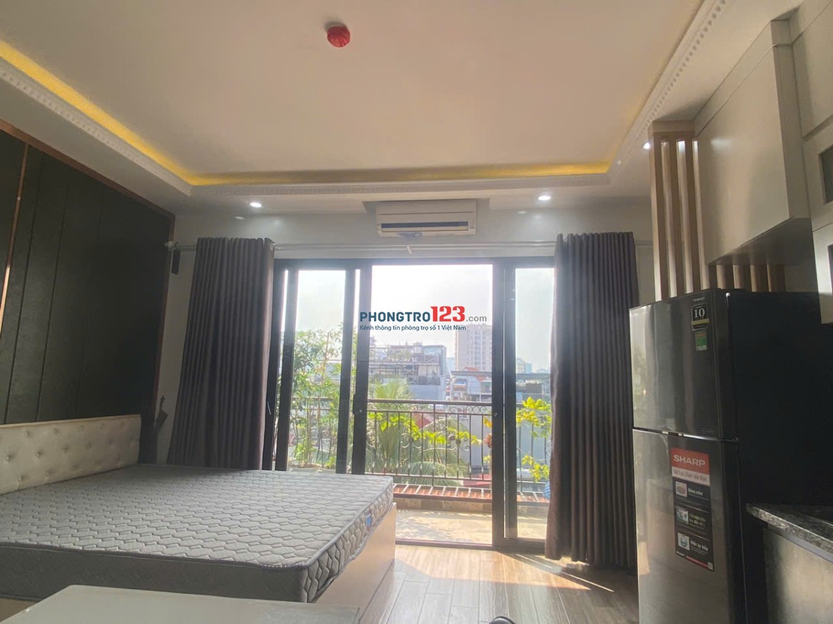 Cho thuê Căn hộ Apartment Full đồ cao cấp. Phòng View toàn mặt Hồ Tây cực Chill. Chỉ 7tr