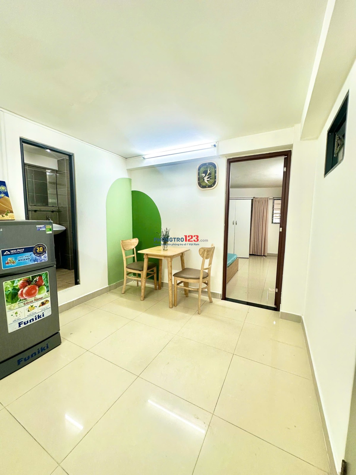 Phòng căn hộ 40m2, 1PN, PK đủ nội thất, 224/20 Lý Thường Kiệt Q.10(Gần ĐH Bách Khoa)