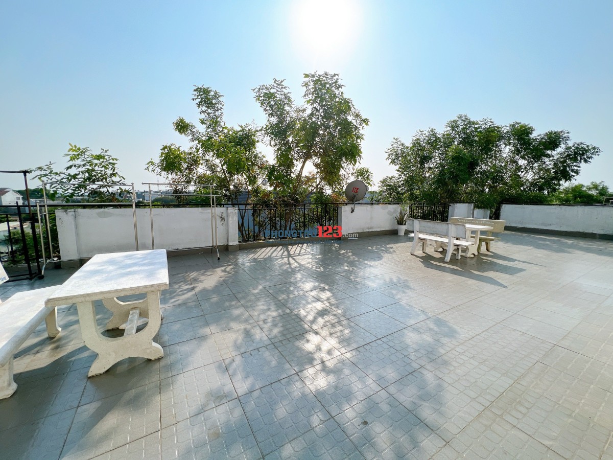 Ở LIỀN KHÔNG TỐN TIỀN THÁNG 2 – Phòng sân thượng cực thoáng, lựa chọn hoàn hảo cho sv HUB, SPKT