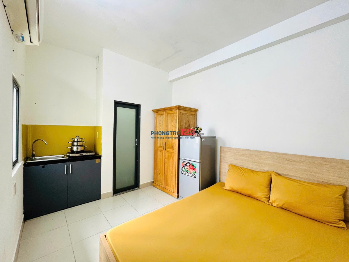 Phòng full tiện nghi giá rẻ chỉ 3tr8/tháng dọn vào ở ngay Đào Duy Anh cạnh Hồ Văn Huê