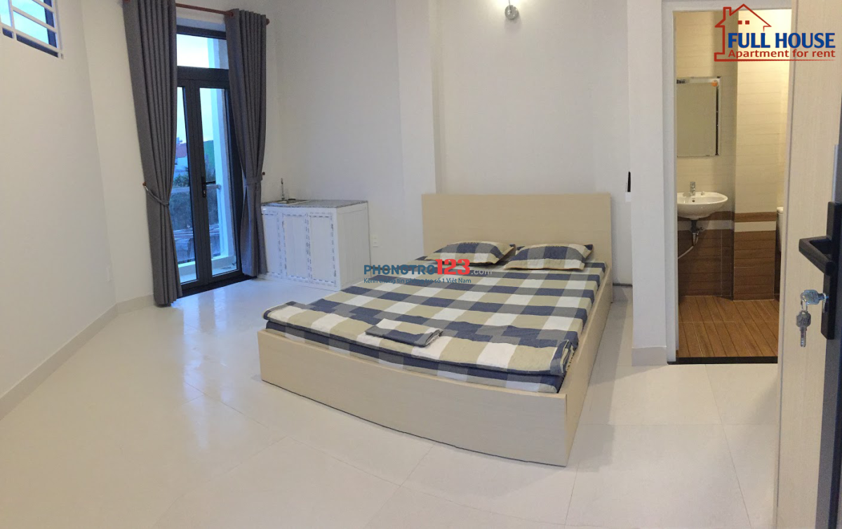 Phòng đầy đủ nội thất ngay chợ Tân Quy Quận7 (ban công riêng)