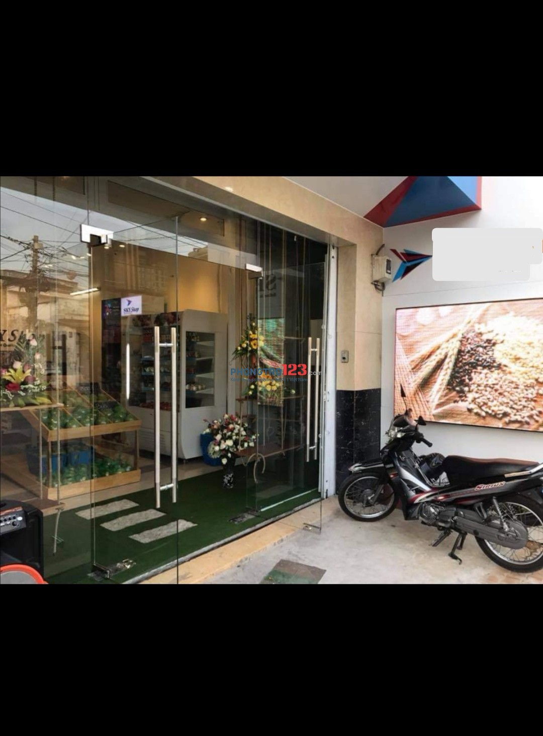 Cho thuê mặt bằng trung tâm Hóc Môn