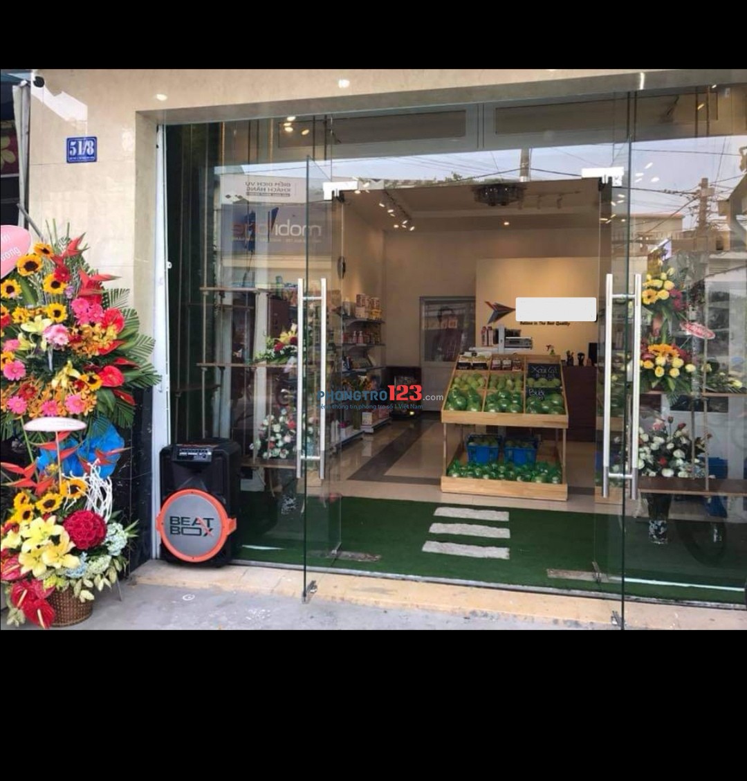 Cho thuê mặt bằng trung tâm Hóc Môn