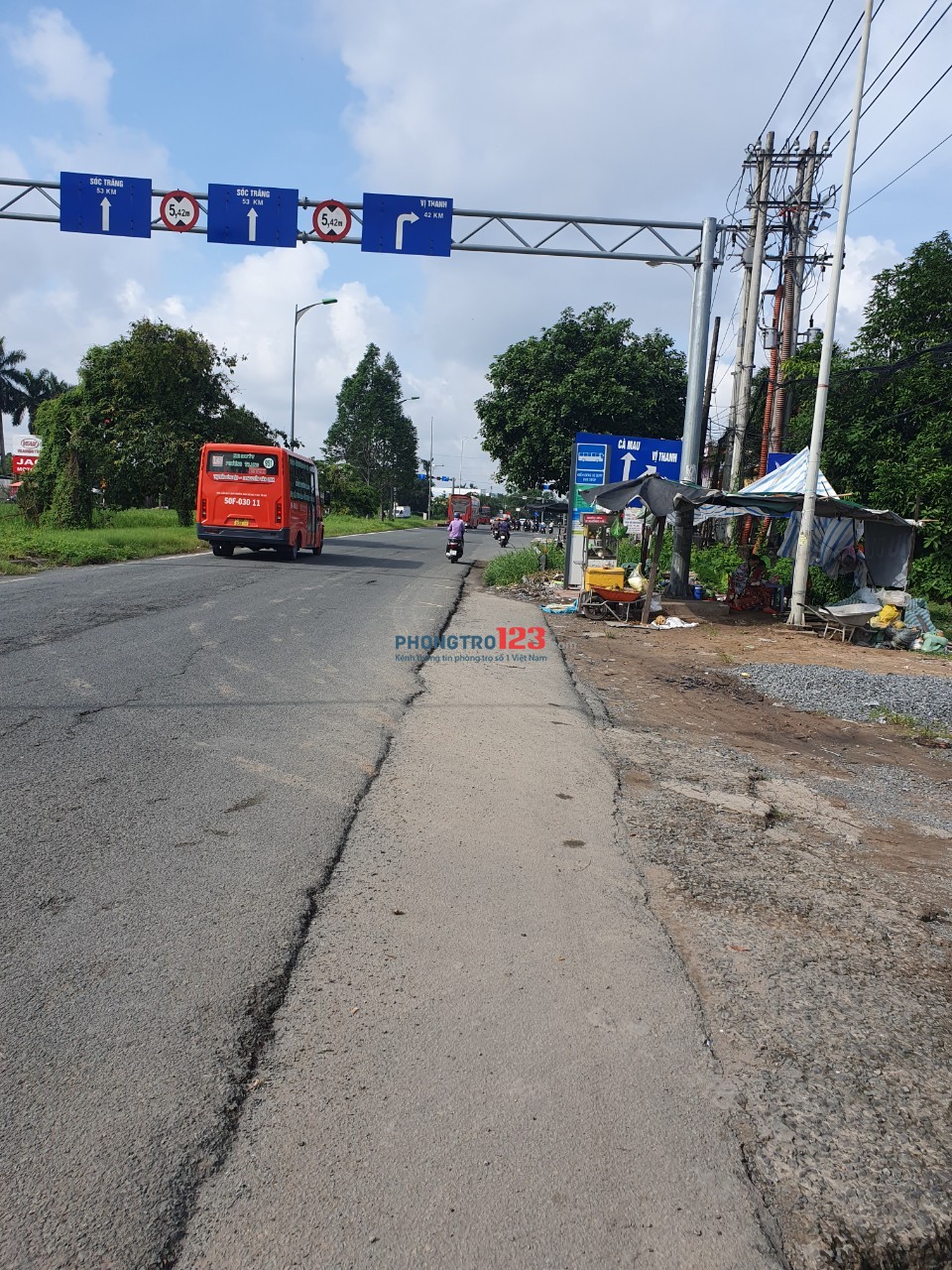 Cho thuê phòng trọ mới xây gần Đại Học Tây Đô