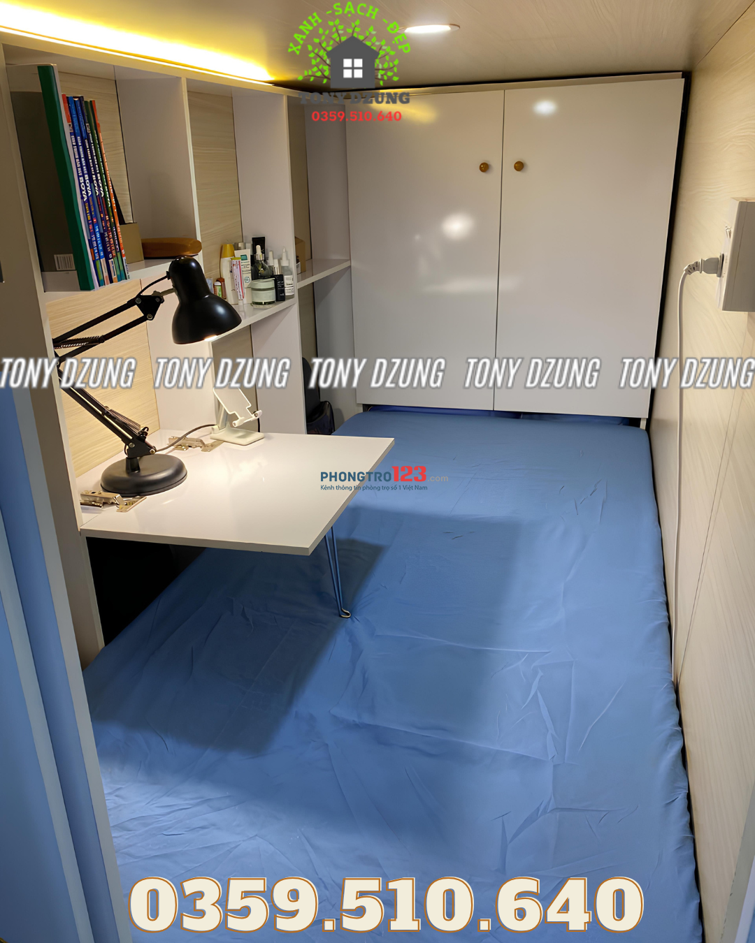 SLEEPBOX SẠCH SẼ & AN NINH - BAO TRỌN CP - NGAY CÔNG VIÊN GIA ĐỊNH 100M