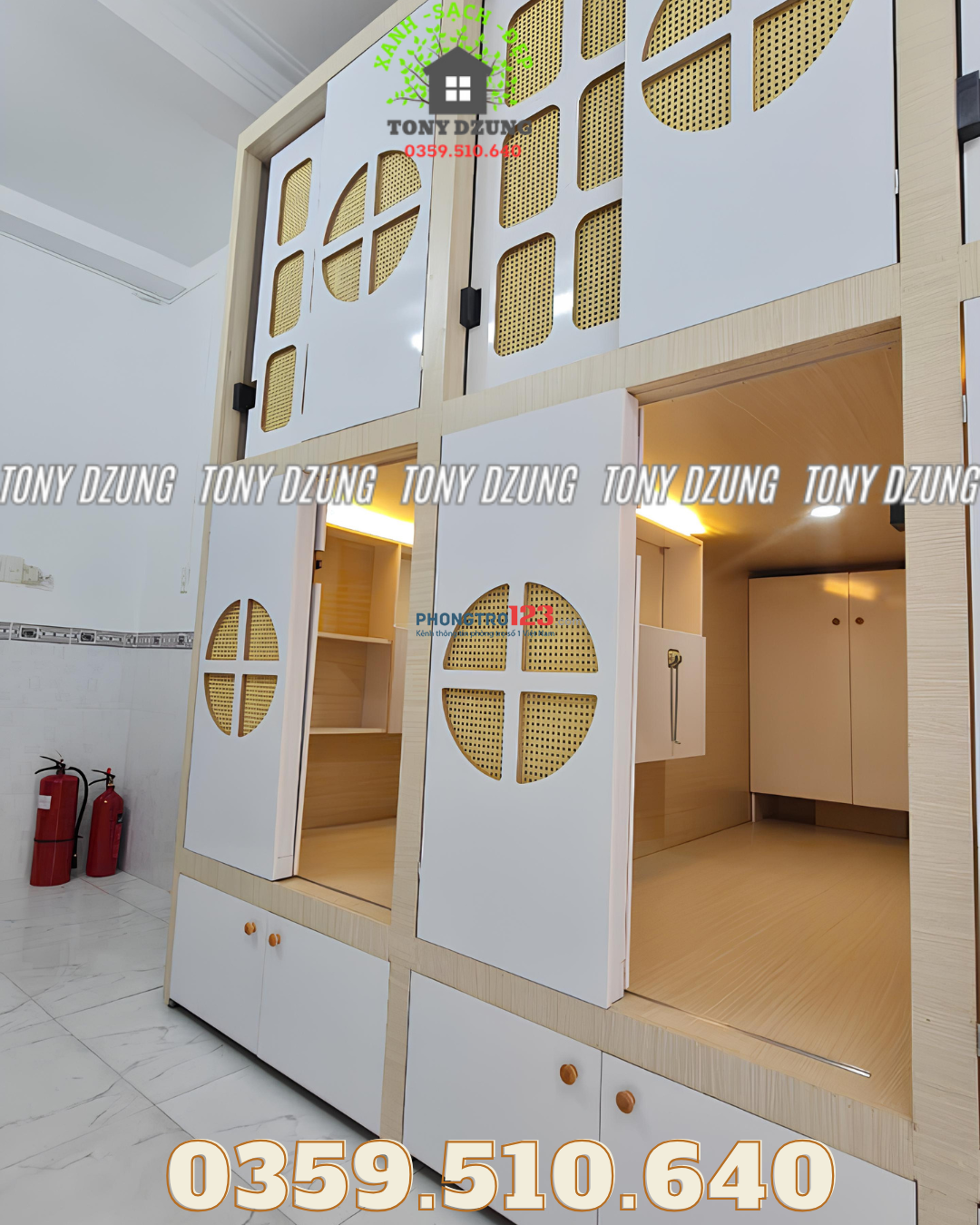 SLEEPBOX SẠCH SẼ & AN NINH - BAO TRỌN CP - NGAY CÔNG VIÊN GIA ĐỊNH 100M