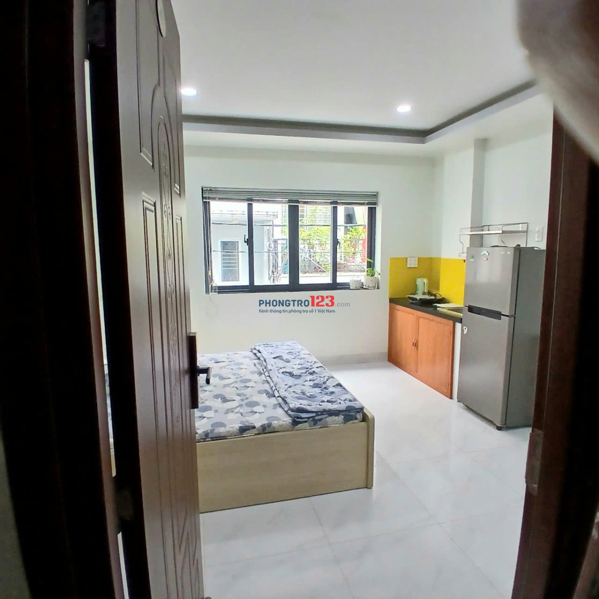 Studio Cửa Sổ, Thang Máy - Phan Chu Trinh - Gần chợ Bà Chiểu - Chỉ Tính Điện Và Nước