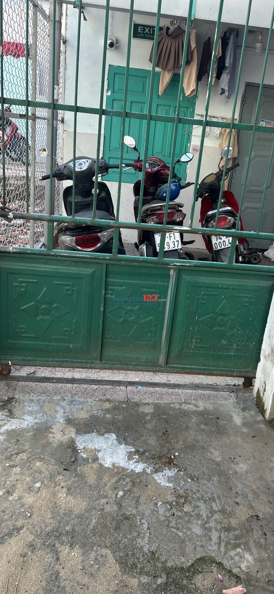 Phòng trọ hẻm ngã ba đô quang lê đình lý