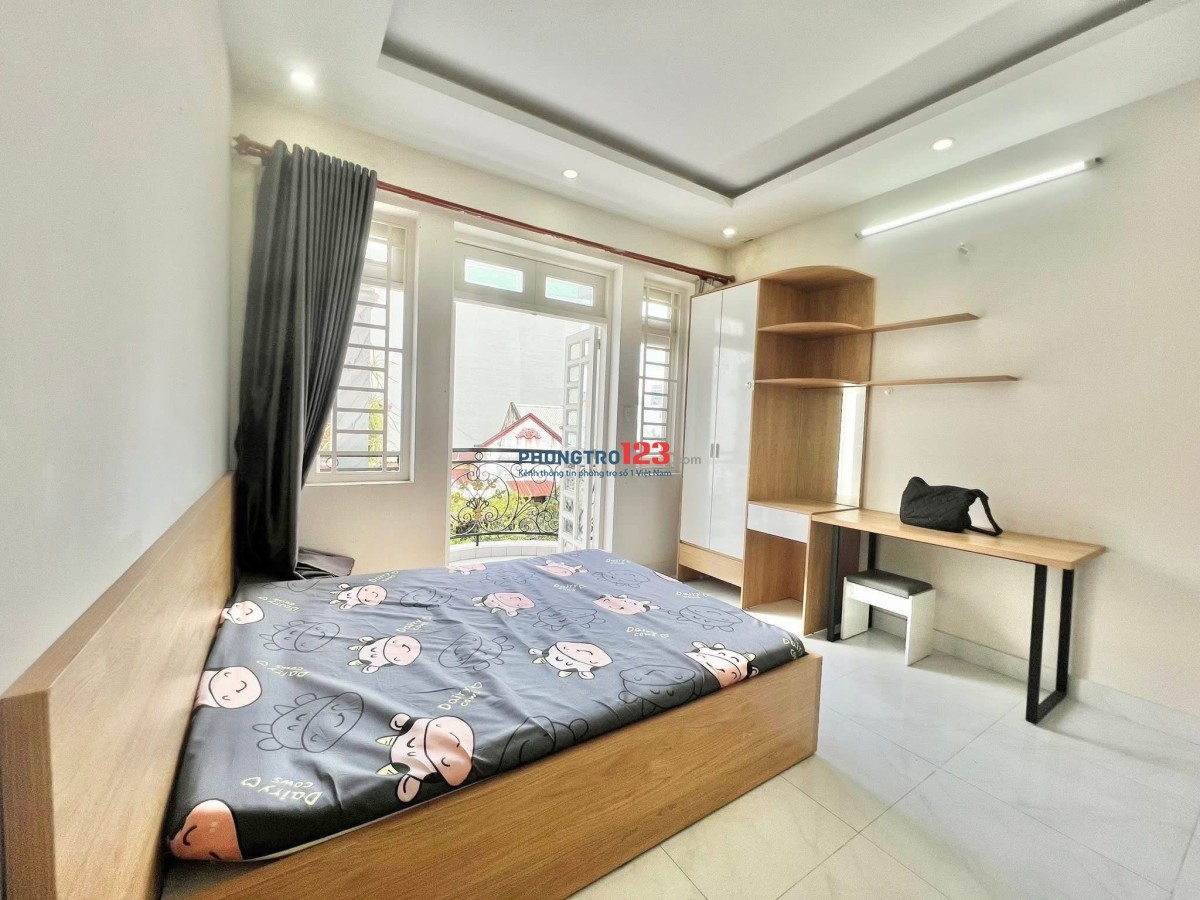 Cho thuê phòng trọ full nội thất có ban công thoáng