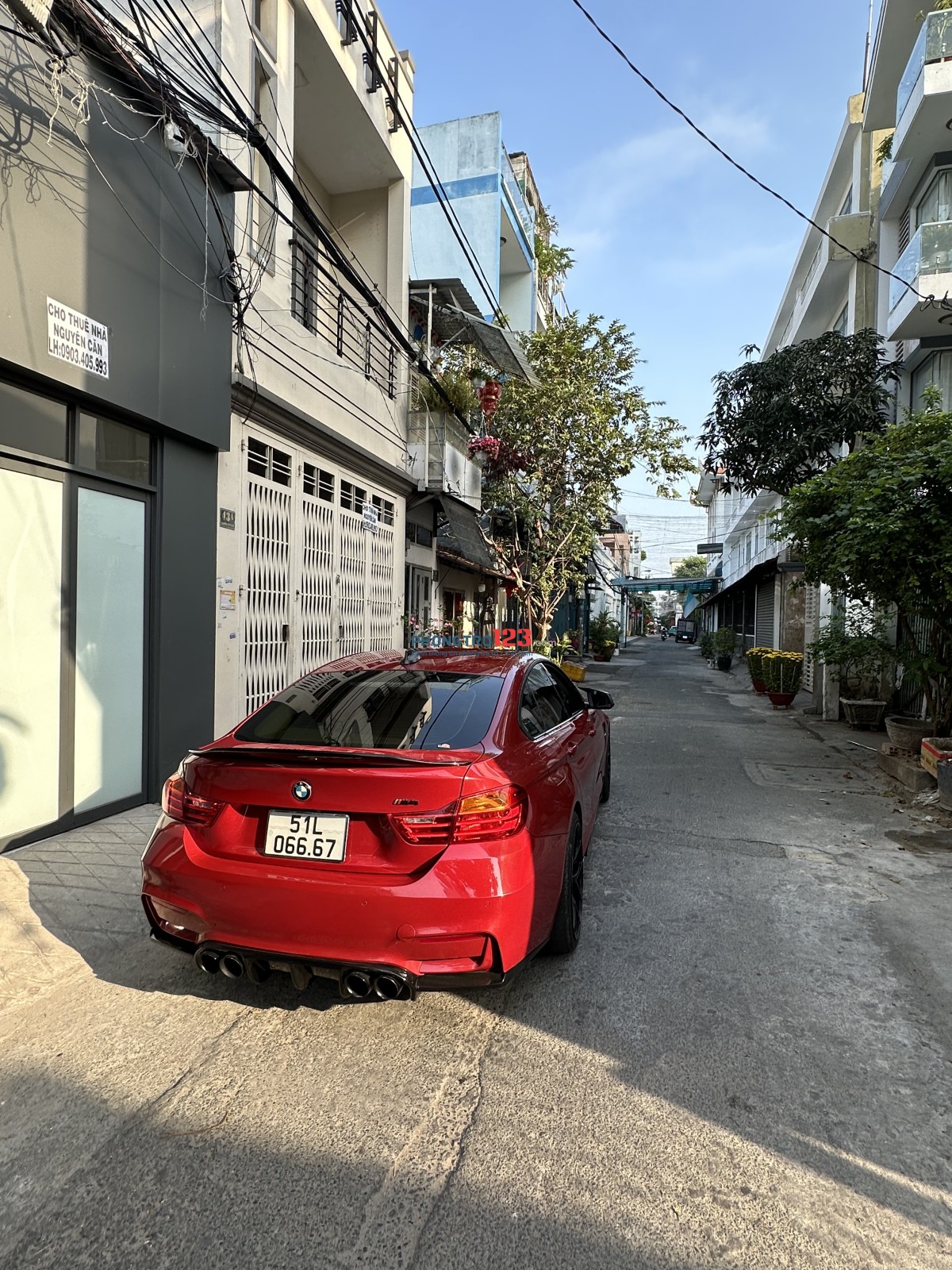 Cho thuê nhà Mt Nguyễn lộ trạch gần Aeon Tân Phú.