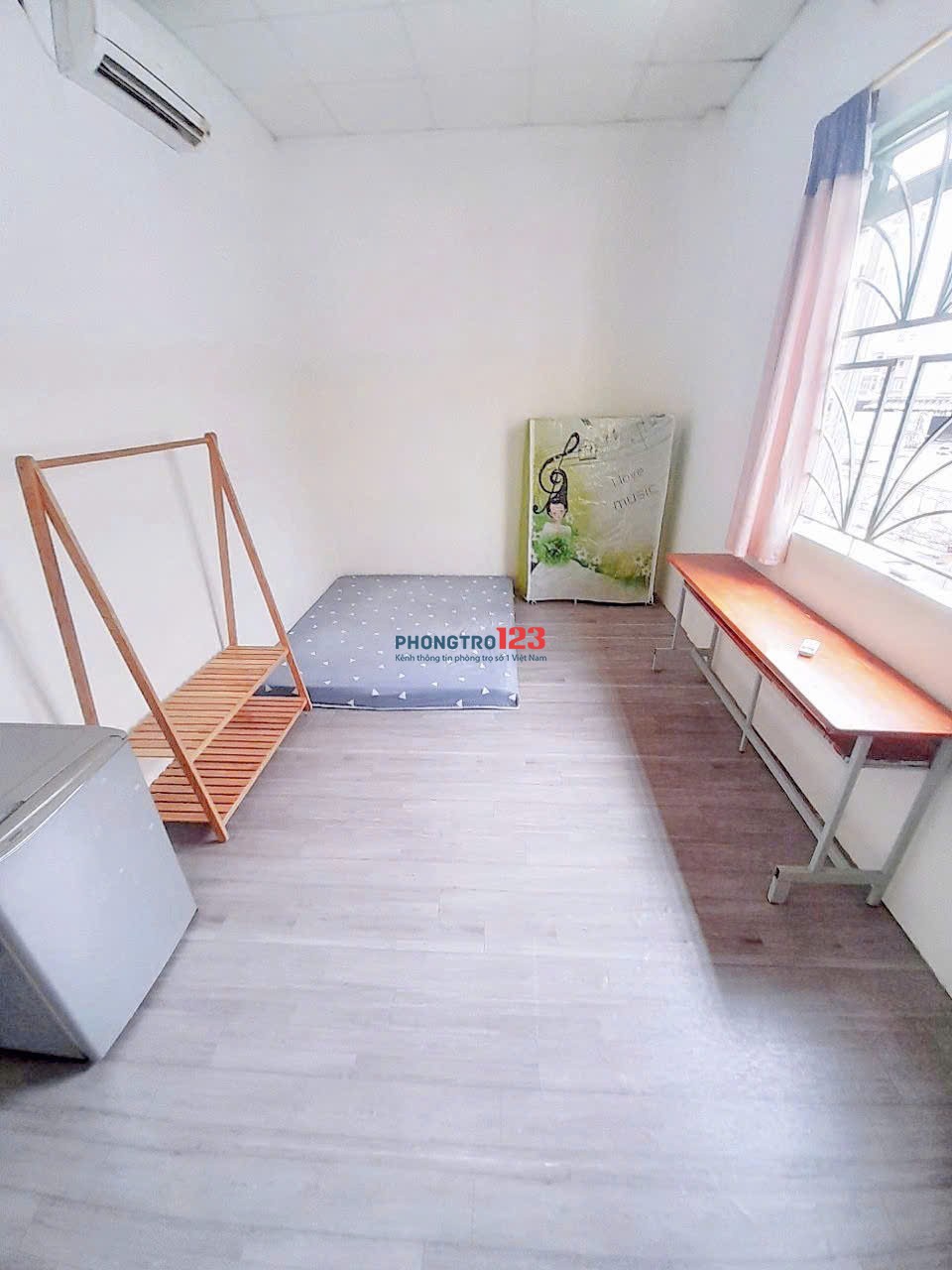 PHÒNG TRỌ TÂN PHÚ GIÁ RẺ, ĐẦY ĐỦ NỘI THẤT, CỬA SỔ THOÁNG MÁT