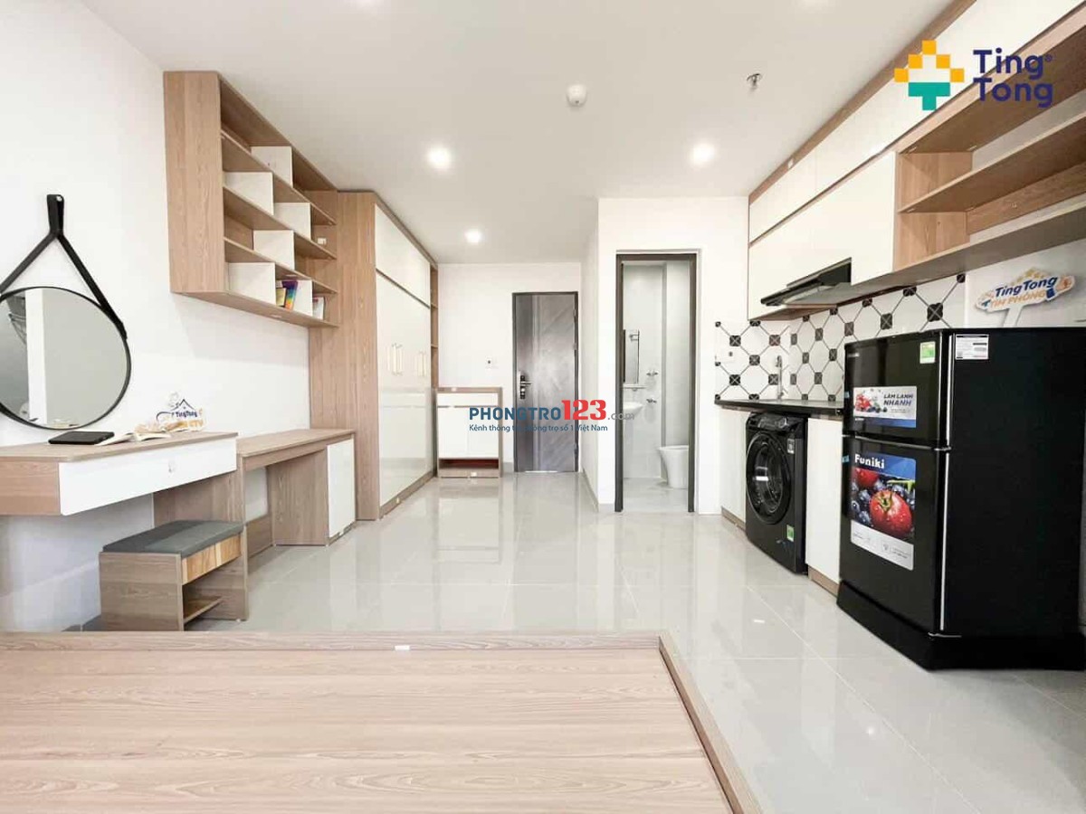 Cho thuê căn hộ studio mới tinh