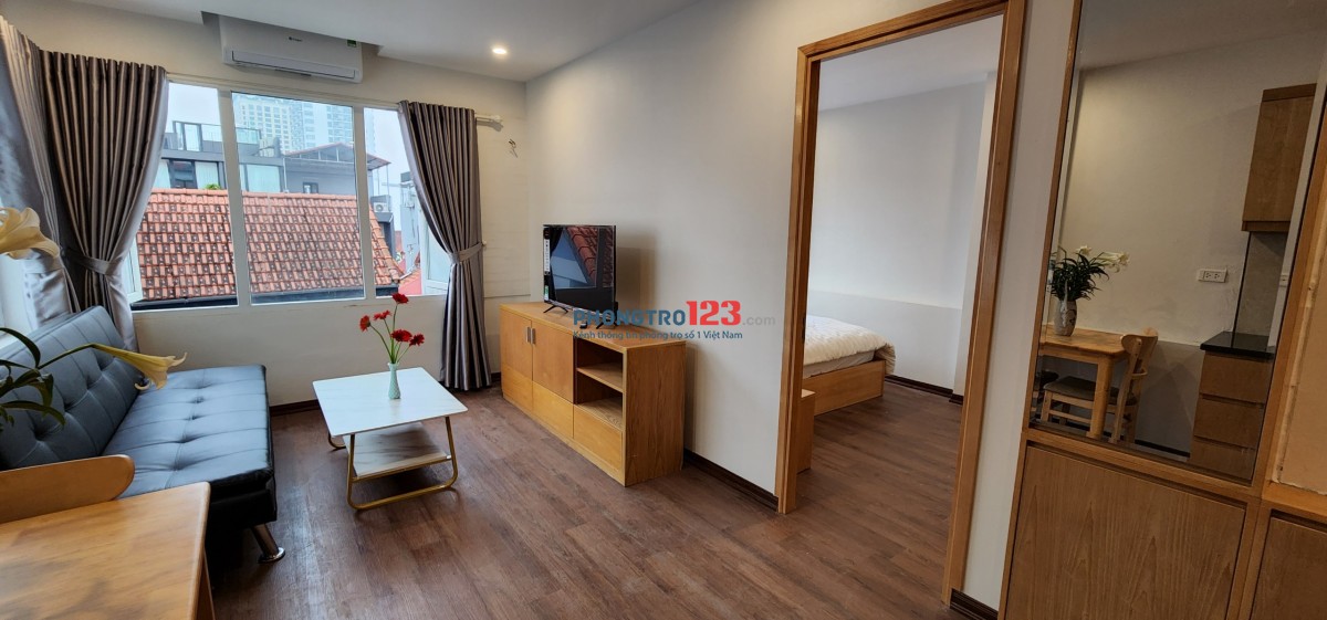 Chính chủ cho thuê căn hộ 1K 1N full đồ tại Tô Ngọc Vân, Tây Hồ