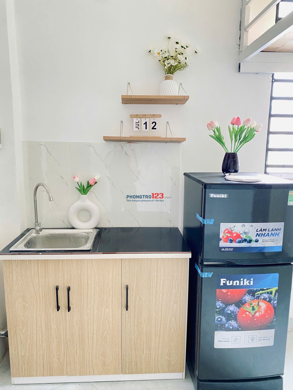 Phòng Duplex Mới Cửa Sổ Thoáng - Full Nội Thất - Phan Chu Trinh Gần Chợ Bà Chiểu