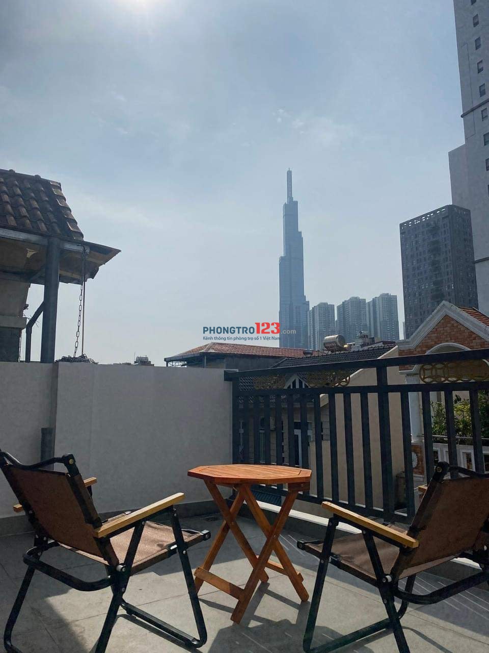 CHO THUÊ PHÒNG CỬA SỔ VÕ OANH -View Lanmark 81-Nội thất,PCCC cao cấp