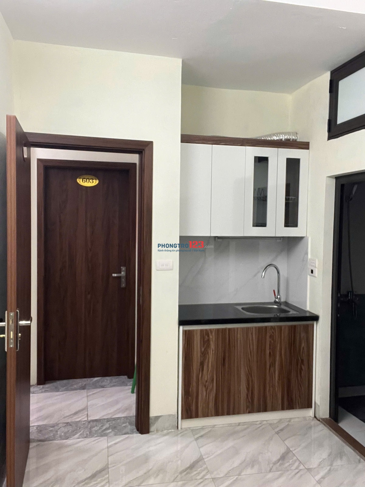 Studio đầy đủ tiện nghi - giờ giấc tự do