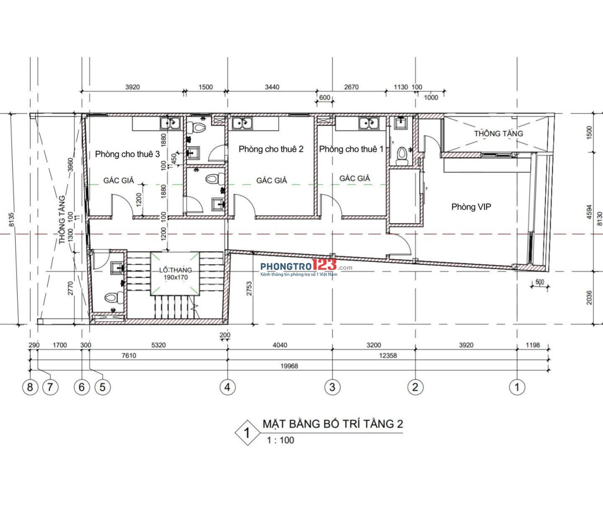 CHO THUÊ PHÒNG MỚI XÂY- GẦN ĐH VĂN LANG ( Bình Thạnh)