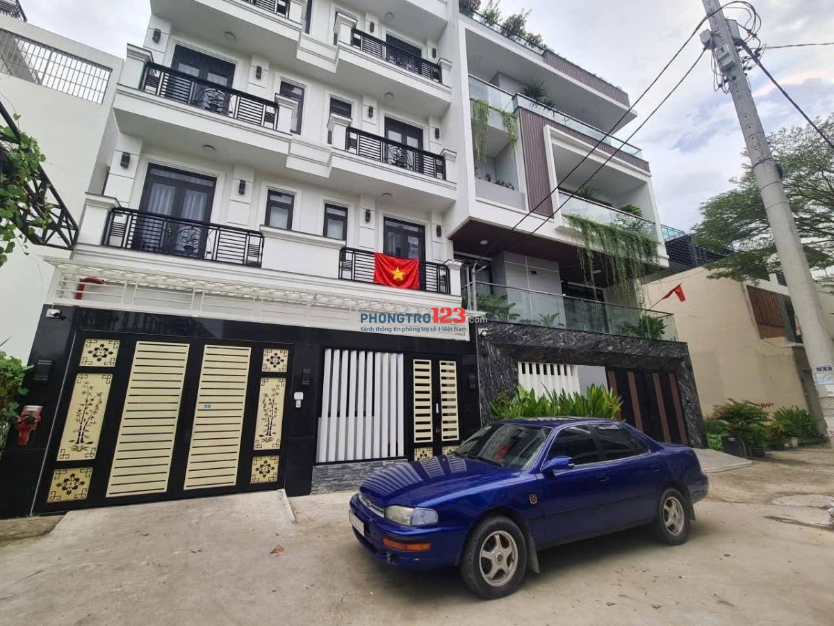 Cho thuê CHDV đậu được ôtô trước phòng, hẻm 140 Vườn Lài, An Phú Đông, 20m2