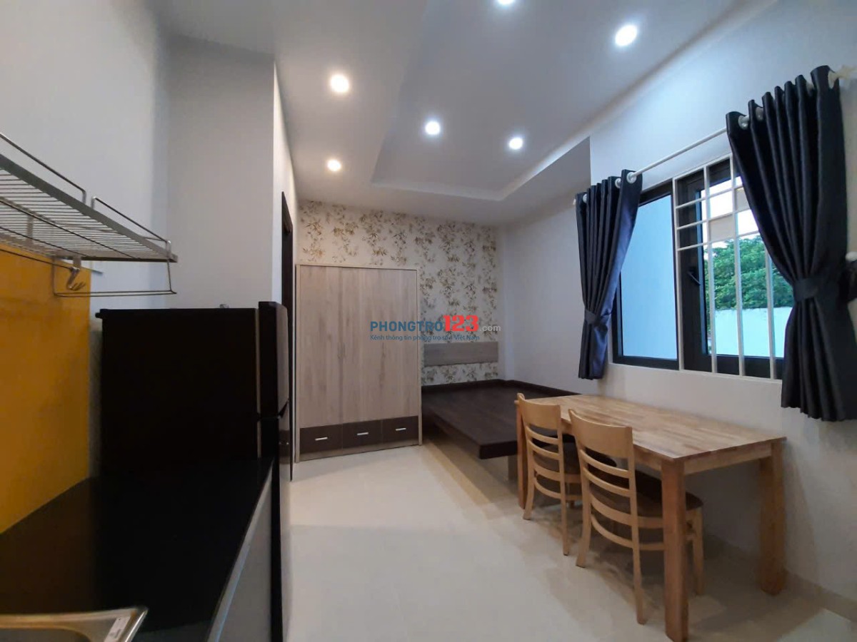 Căn hộ mới , full nội thất, thoáng mát, an ninh, cách Cầu vượt cây Gõ 100m. tặng ngay 2 triệu