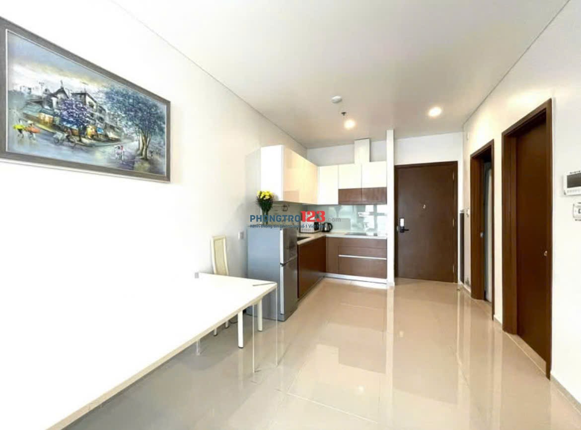 Chung cư Satra Eximland, Phan Đăng Lưu, Phú Nhuận: 2p ngủ, 2wc, NT, 17tr