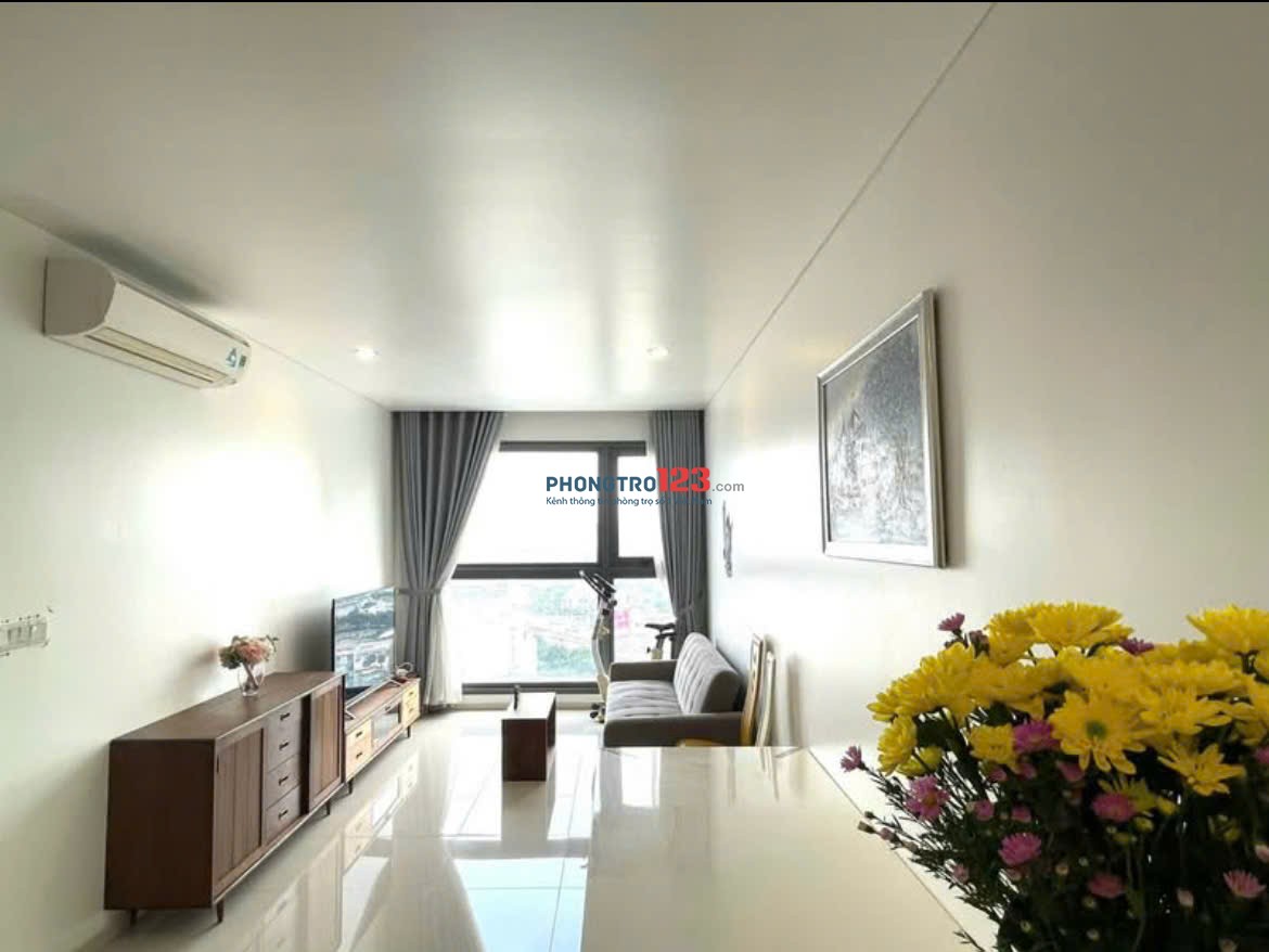 Chung cư Satra Eximland, Phan Đăng Lưu, Phú Nhuận: 2p ngủ, 2wc, NT, 17tr