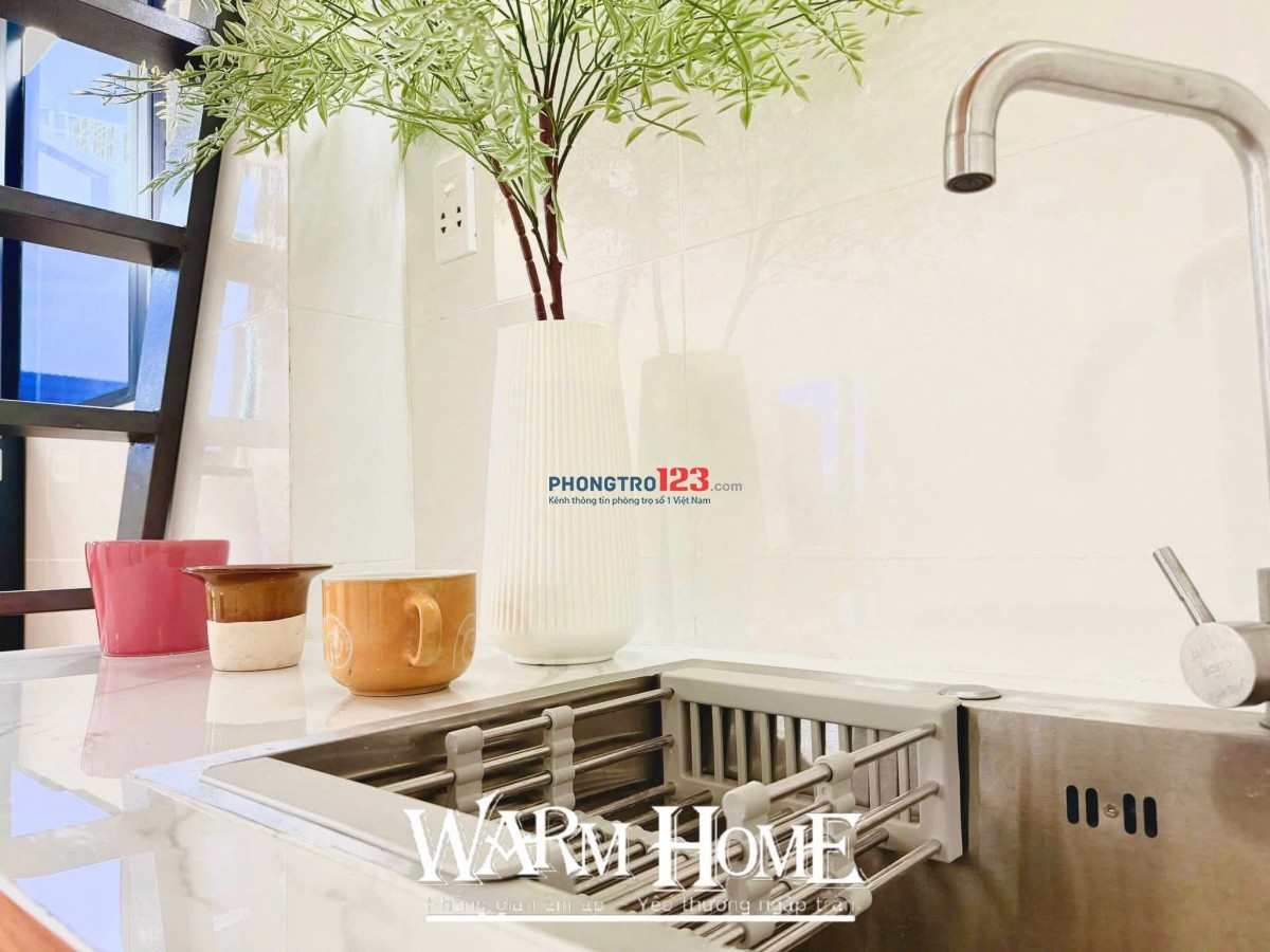 Cho thuê phòng trọ có gác ngay hoàng hoa thám Tân bình