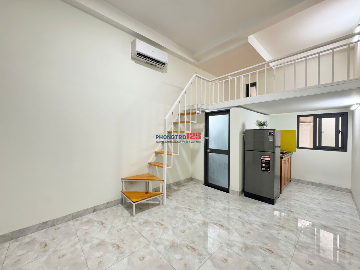 PHÒNG BAN CÔNG 25m2 FULL TIỆN NGHI GẦN NGÃ TƯ 7 HIỀN