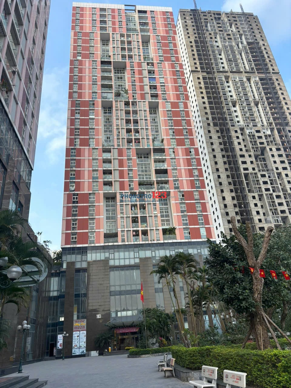 Cho thuê mặt bằng tai 103 usilk