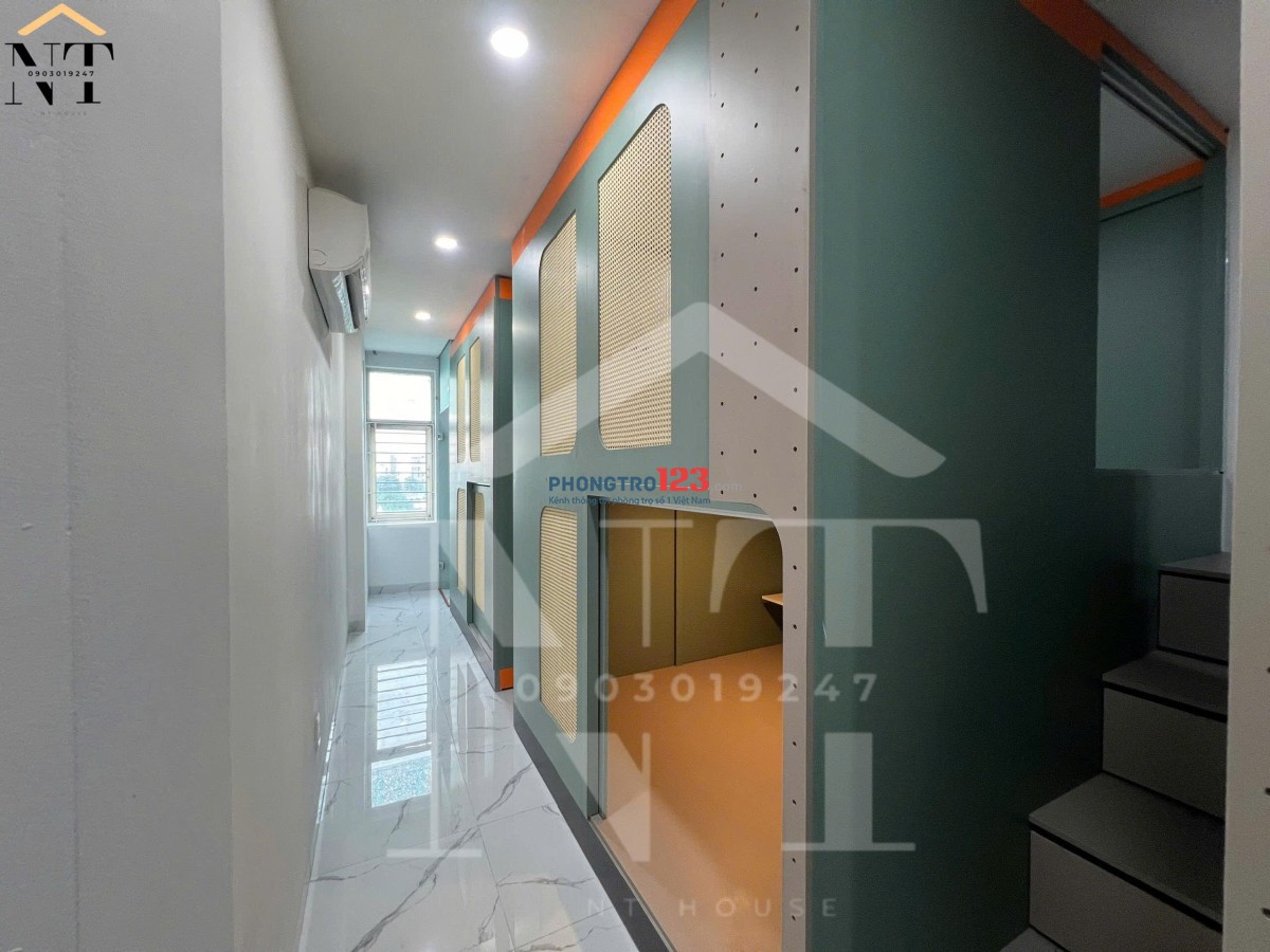 Phòng Trọ 1 người - sleepbox D5 ngay Trung tâm Bình thạnh