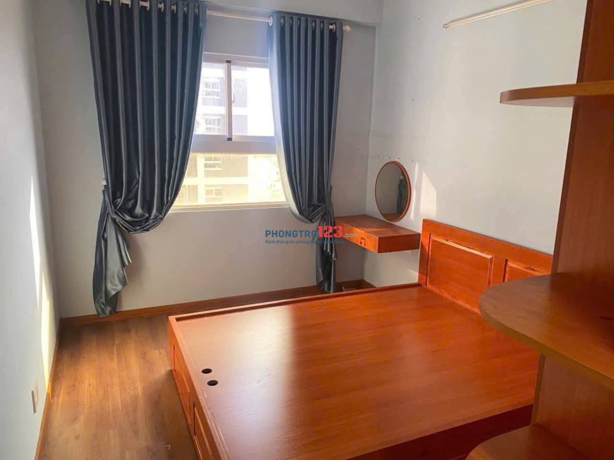 Cho thuê chung cư Carillon 5, Lũy Bán Bích căn 2 phòng ngủ giá 11tr/th