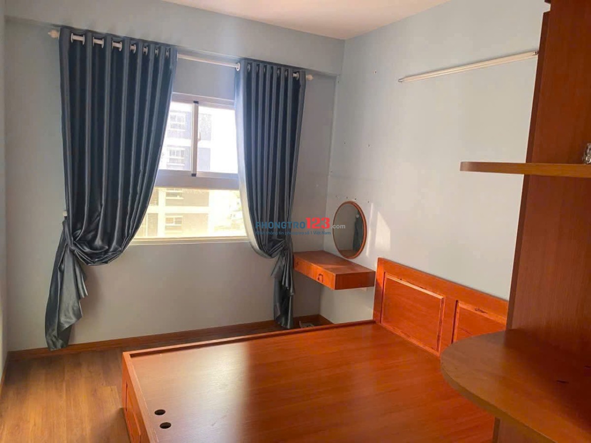 Cho thuê chung cư Carillon 5, Lũy Bán Bích căn 2 phòng ngủ giá 11tr/th