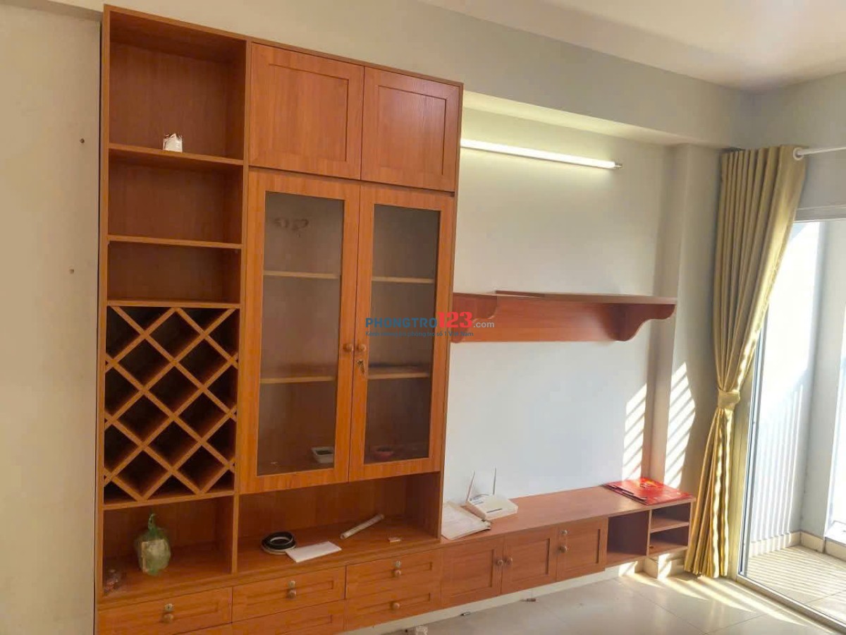 Cho thuê chung cư Carillon 5, Lũy Bán Bích căn 2 phòng ngủ giá 11tr/th