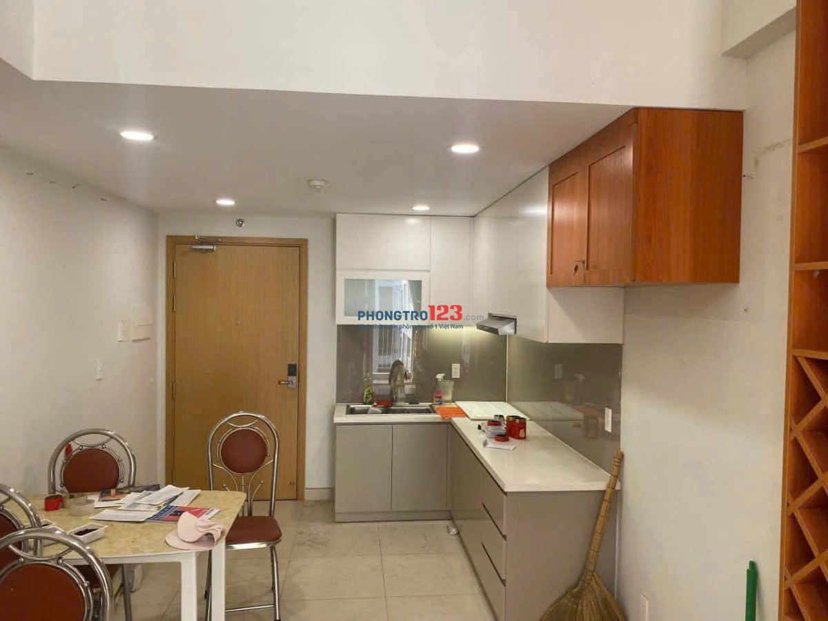 Cho thuê chung cư Carillon 5, Lũy Bán Bích căn 2 phòng ngủ giá 11tr/th