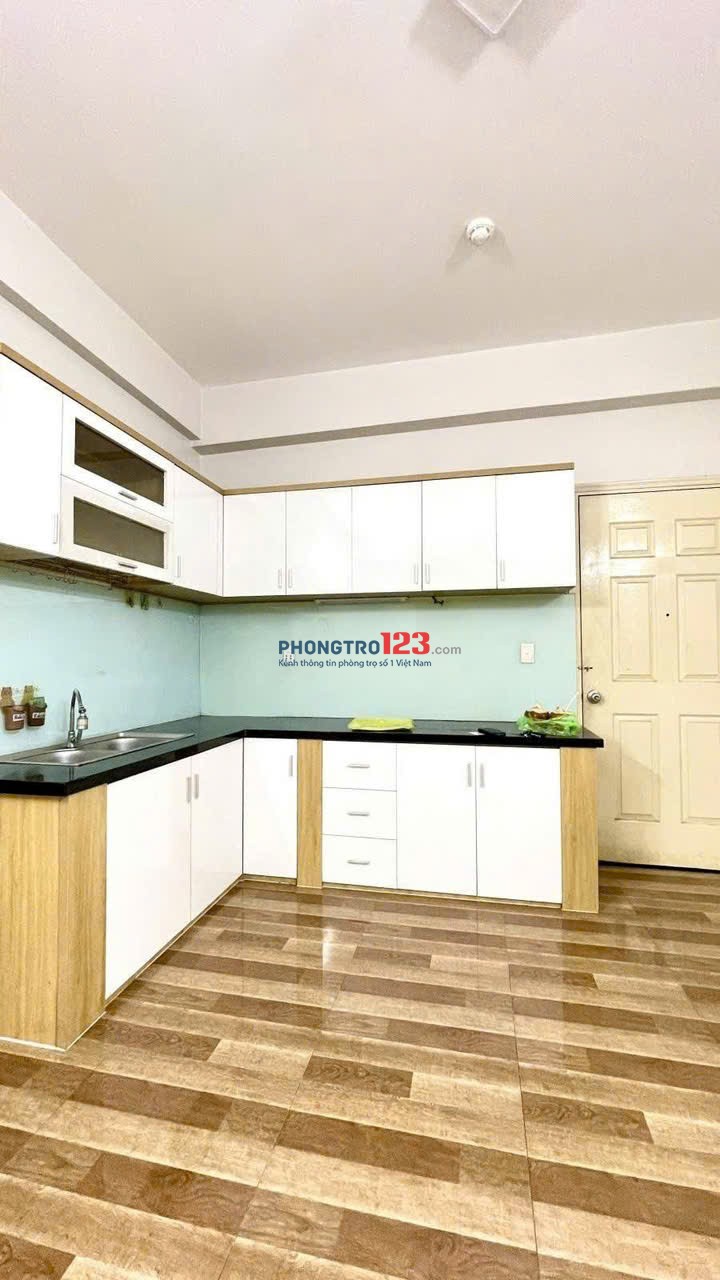 Chung cư An Dương Vương, Q5: 2p ngủ, NTCB, 75m2, giá 9triệu