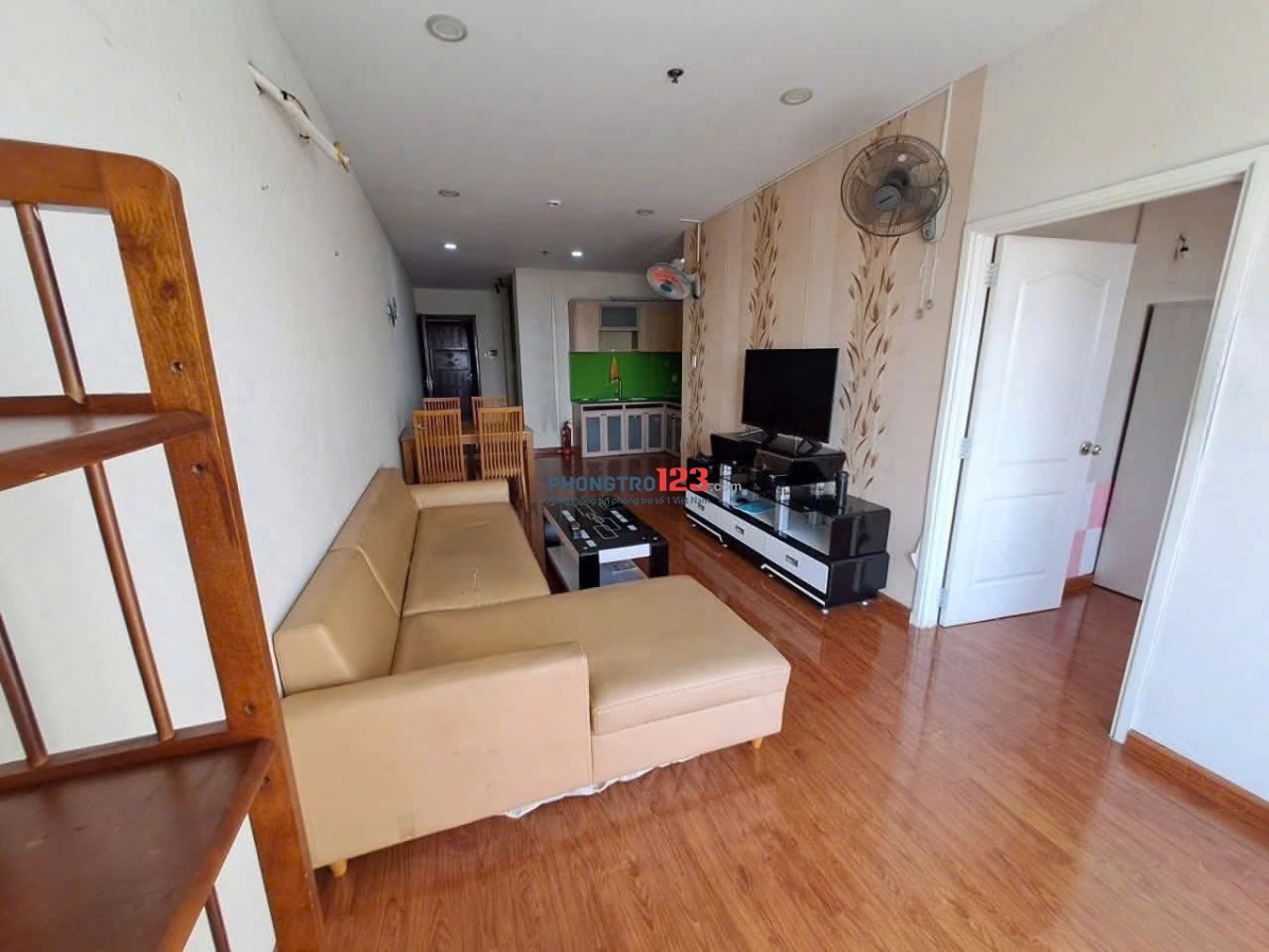 Chung cư Vĩnh VIễn, Q10: nhà mới, 75m2, 2p ngủ, nội thất, 9triệu