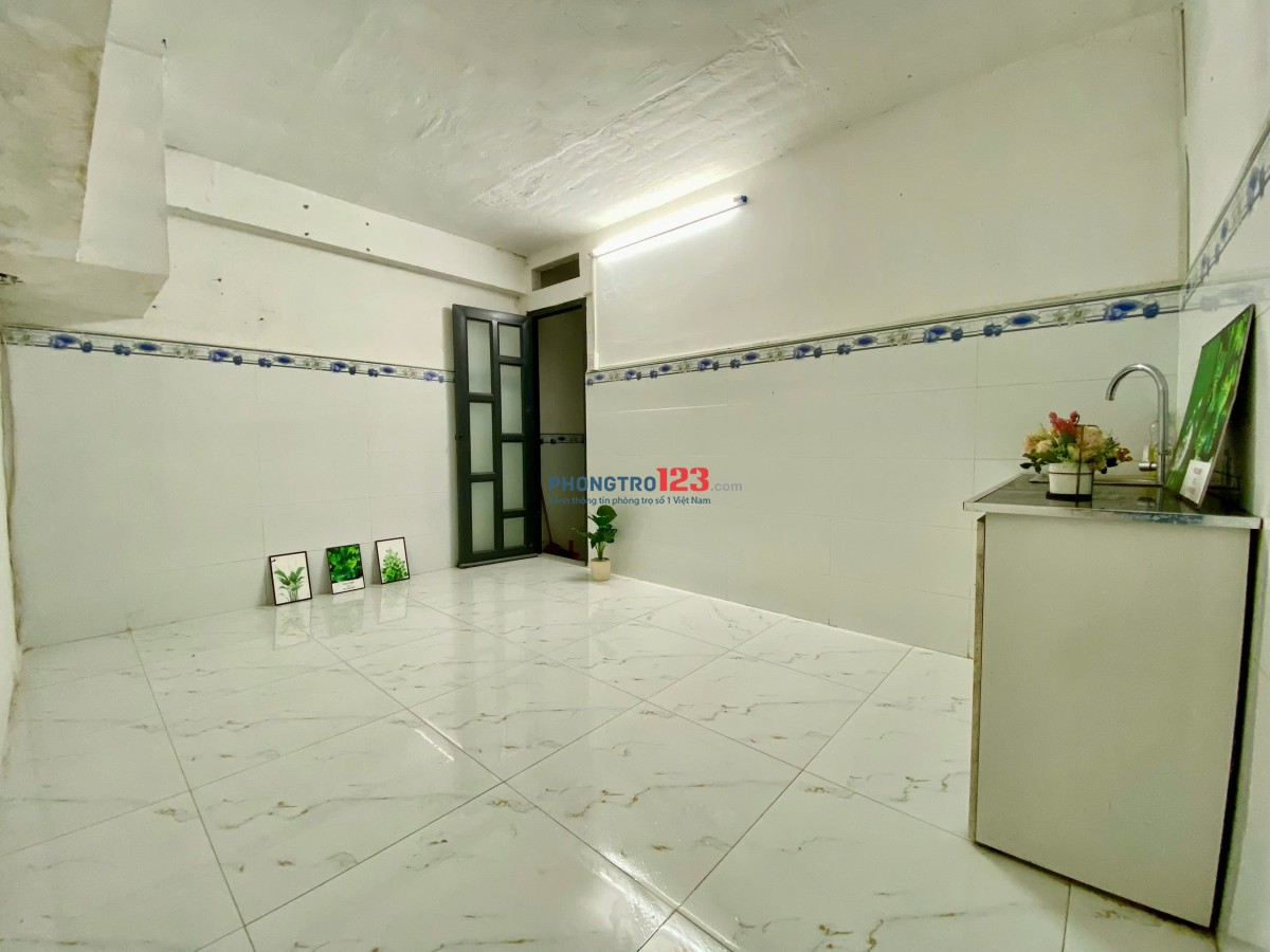 Phòng trọ lầu 1 - khu cityland park hill - Tủ bếp - gần CV Gia Định 1km - An Ninh