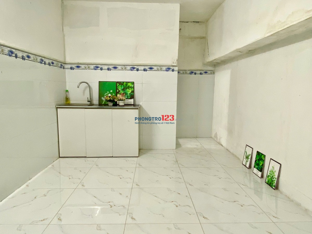 Phòng trọ lầu 1 - khu cityland park hill - Tủ bếp - gần CV Gia Định 1km - An Ninh