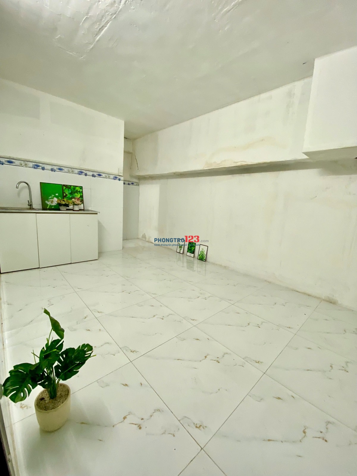 Phòng trọ lầu 1 - khu cityland park hill - Tủ bếp - gần CV Gia Định 1km - An Ninh