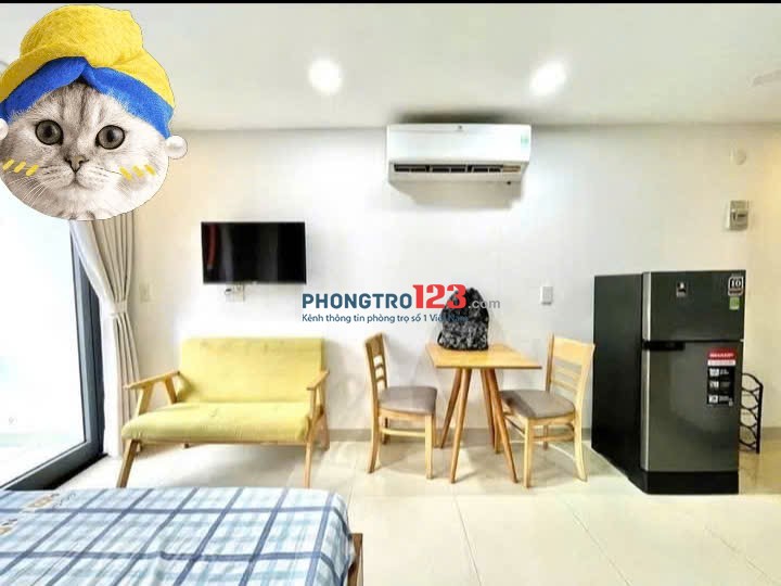 Cho thuê căn hộ studio ngay trung tâm thành phố Nha Trang.