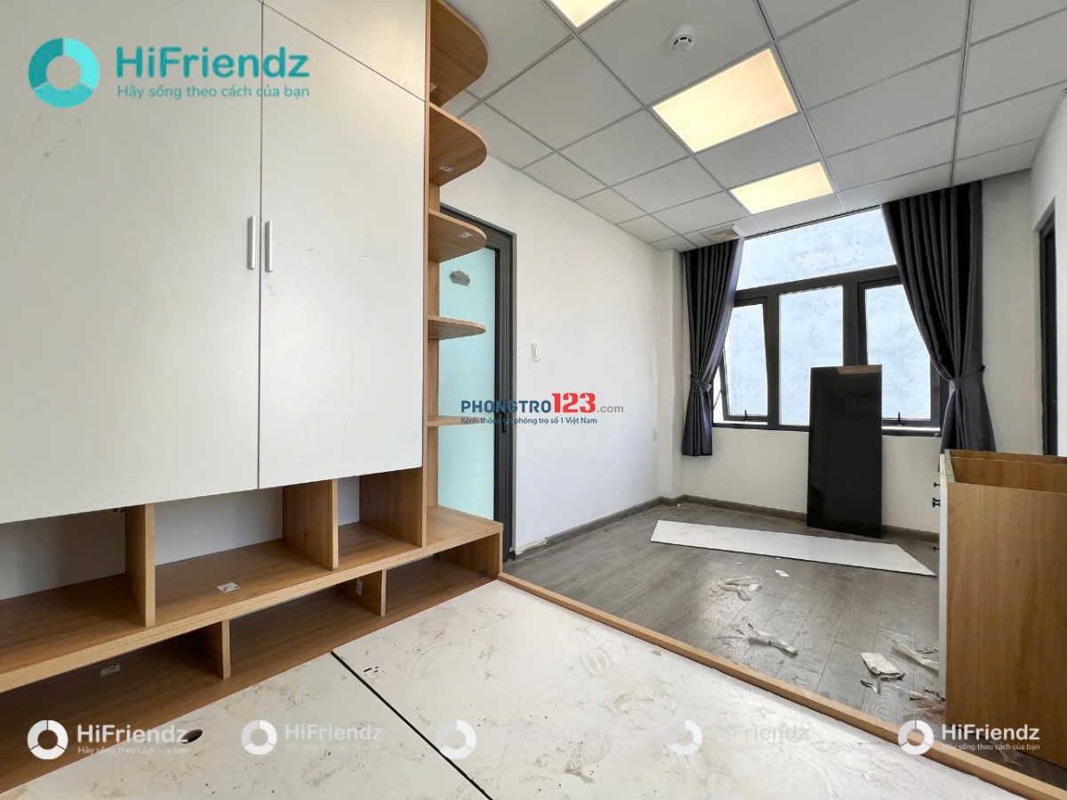 Cho Thuê Phòng Bình Thạnh mới 100% cửa sổ thoáng, full nội thất, an ninh, thang máy tiện đi Q1, Q3