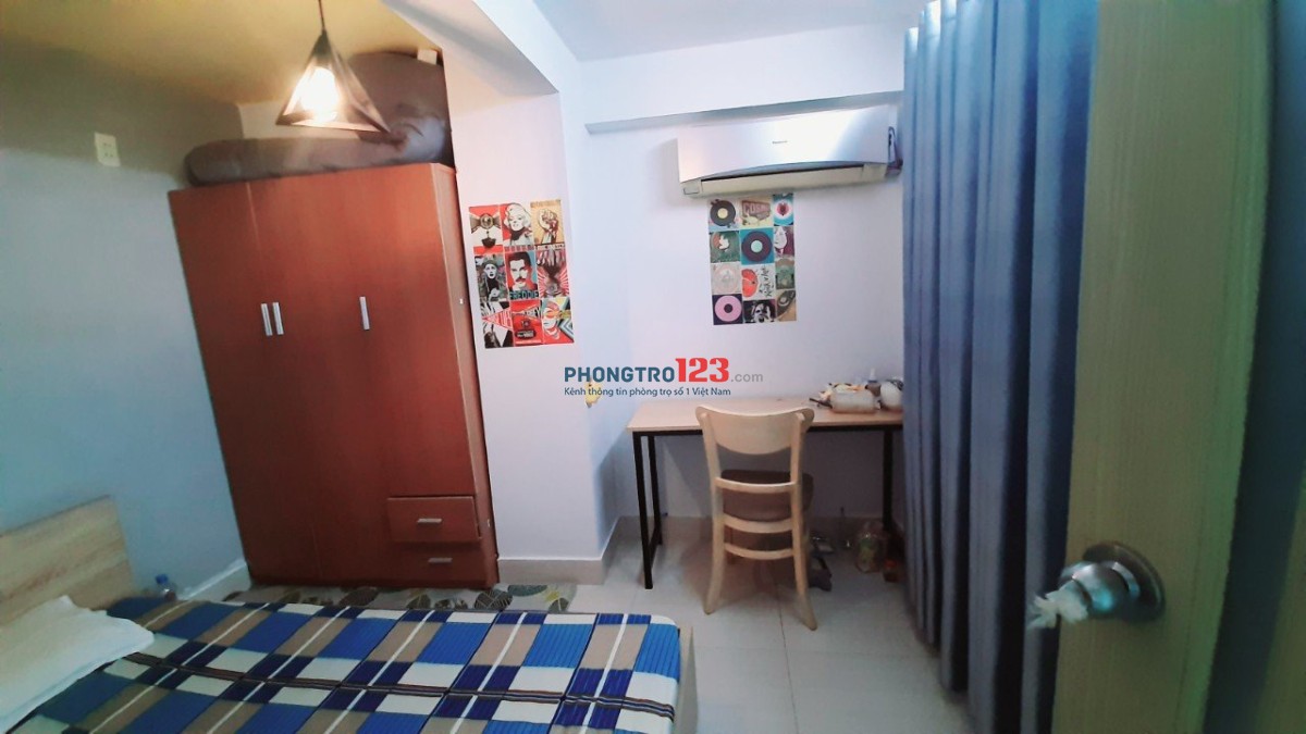 CHO THUÊ PHÒNG TRỌ FULL MÁY LẠNH BAN CÔNG - LÊ VĂN VIỆT Q9
