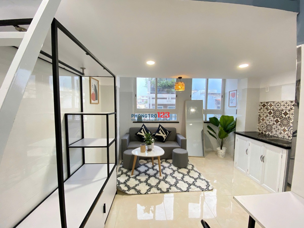 TRỌ BÌNH THẠNH GẦN CHỢ BÀ CHIỂU,Q3 DUPLEX 30m2 ĐẦY ĐỦ NỘI THẤT CỬA SỔ THOÁNG - BÙI ĐÌNH TÚY