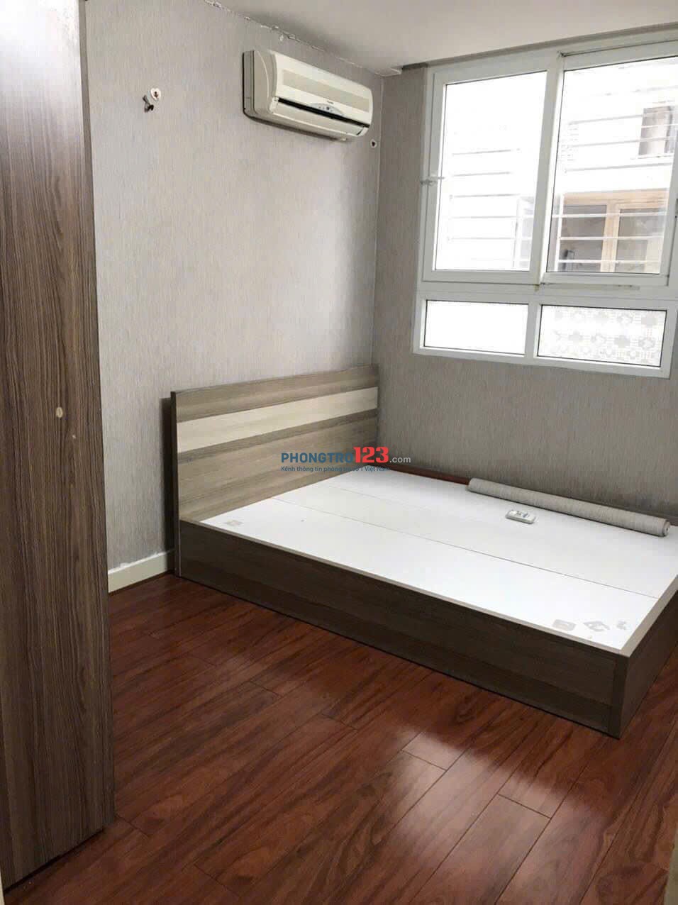 Chung cư Ông ích Khiêm, Q11: 2p ngủ, 2wc, full NT, 9,5triệu, 75m2