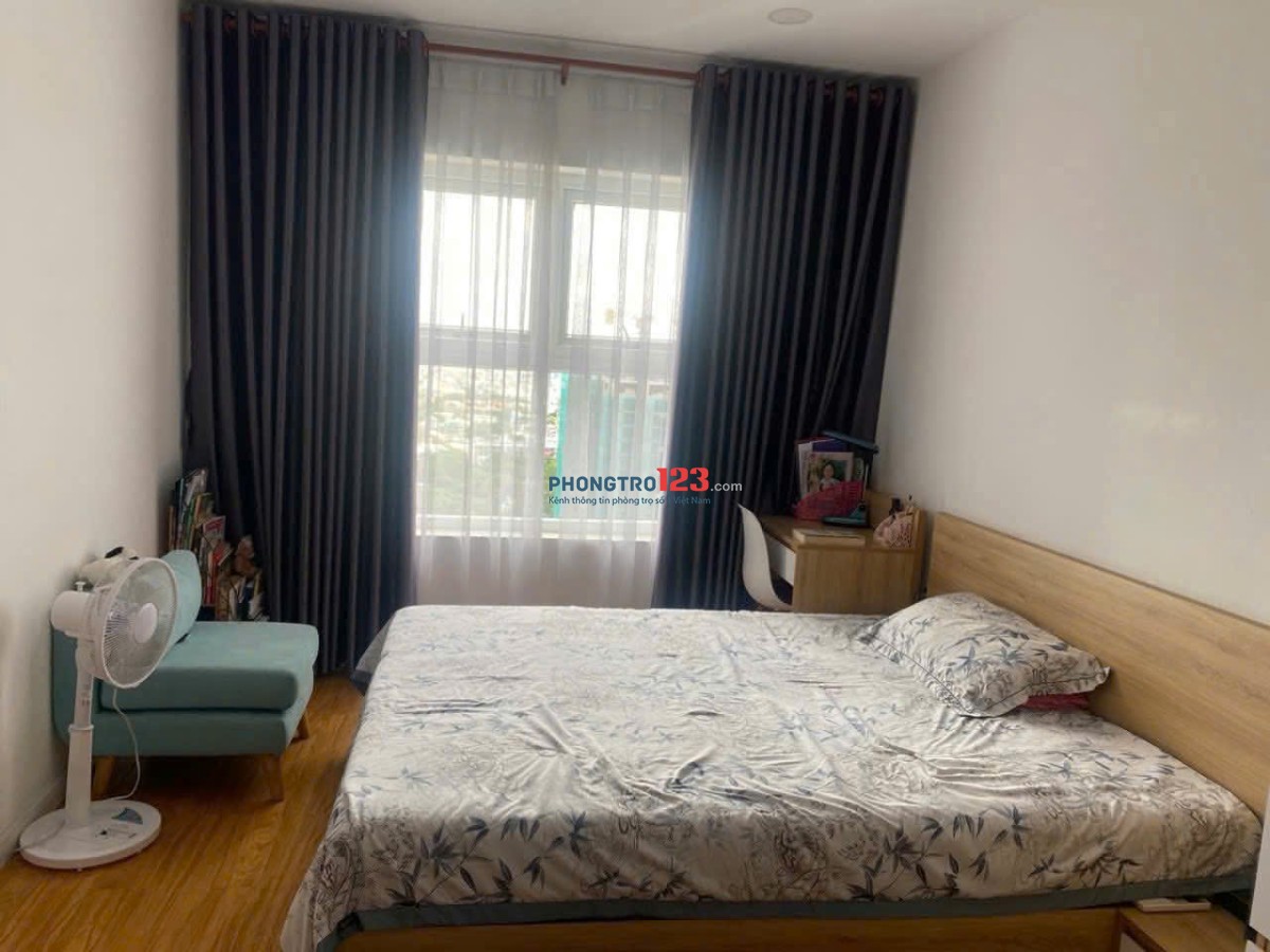 Cho thuê căn 2p,có nội thất C/c Khuông Việt, gần Đầm Sen giá 12tr/th