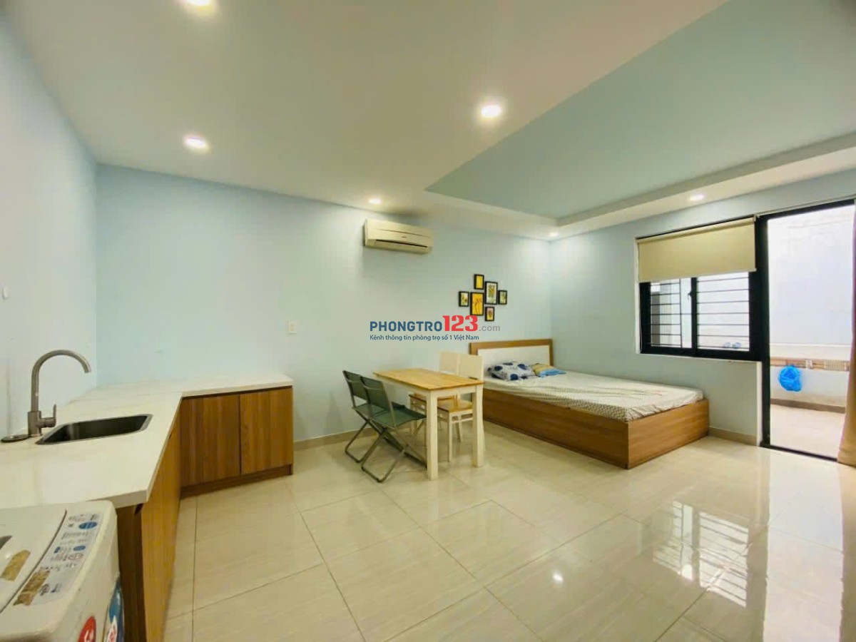 Căn Hộ 1PN Tân Định ban công máy giặt riêng Thang máy Tự Do ko chung chủ