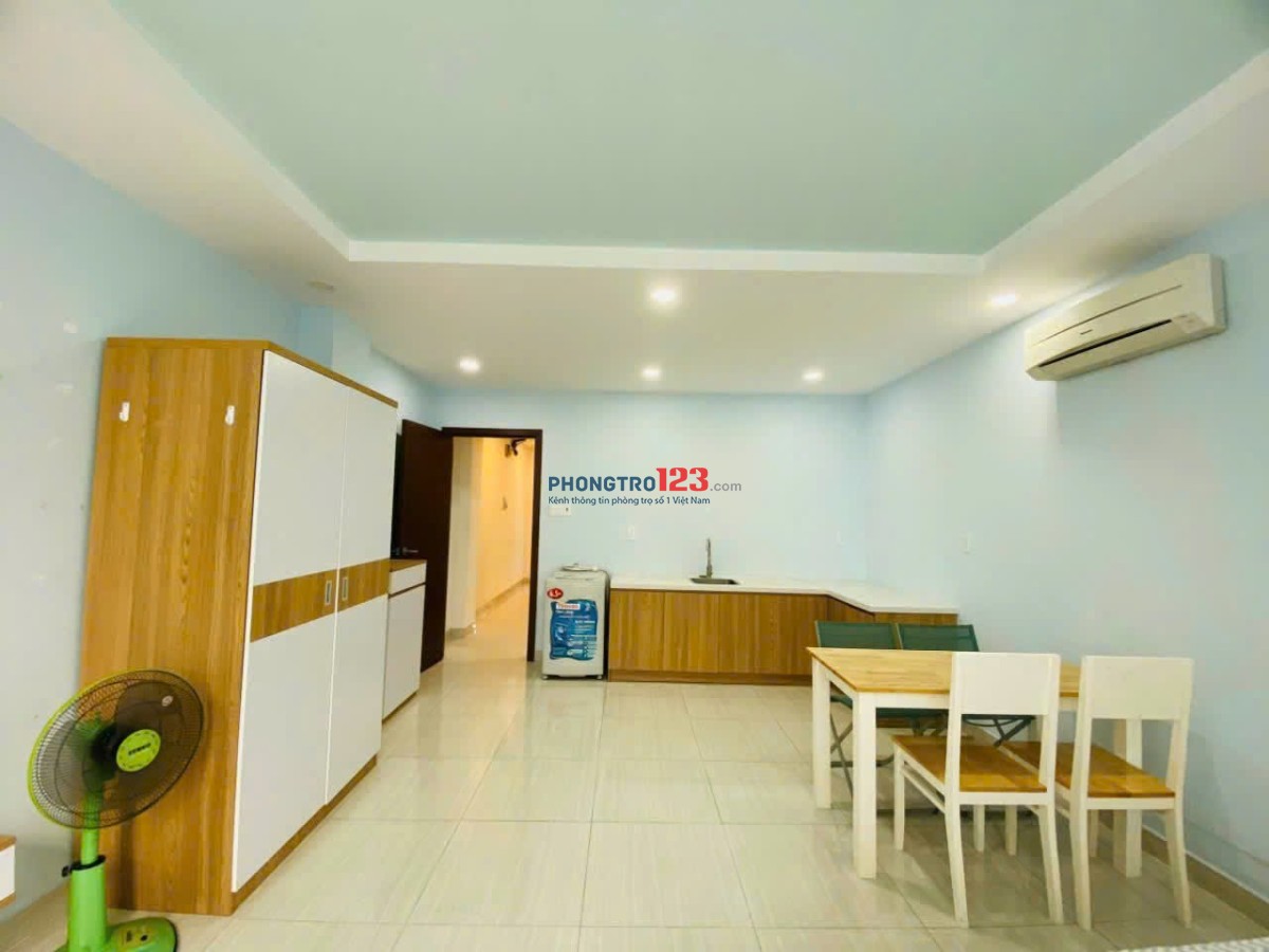 Căn Hộ 1PN Tân Định ban công máy giặt riêng Thang máy Tự Do ko chung chủ