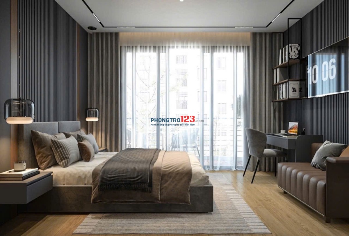 CĂN HỘ 1PN SIÊU SANG TRỌNG, NỘI THẤT FULL MỚI NGAY TRUNG TÂM QUẬN 7 GẦN LOTTE MART, DI CHUYỂN Q4,1