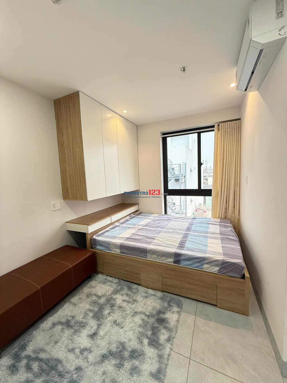 Khai trương phòng full nội thất, cửa sổ lớn - gần chợ Bà Chiễu, Phan Xích Long giáp Q1